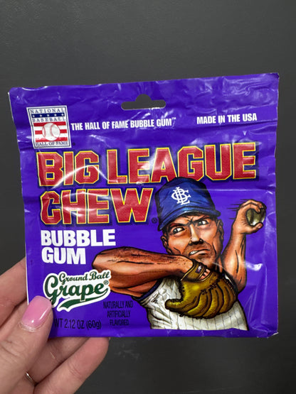 BIG LEAGUE CHEW BUBBLE GUM