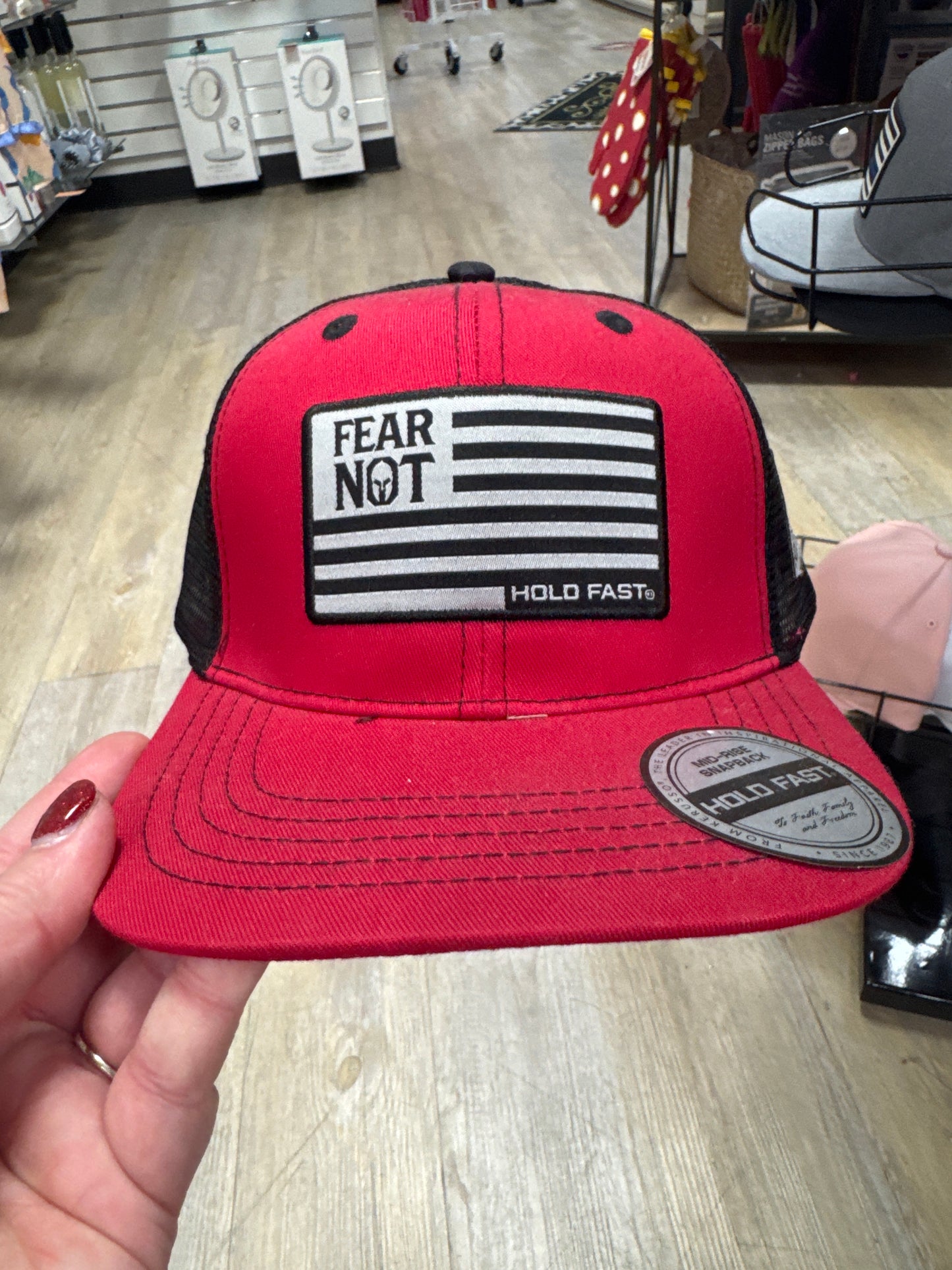 HOLD FAST CAP - FEAR NOT FLAG