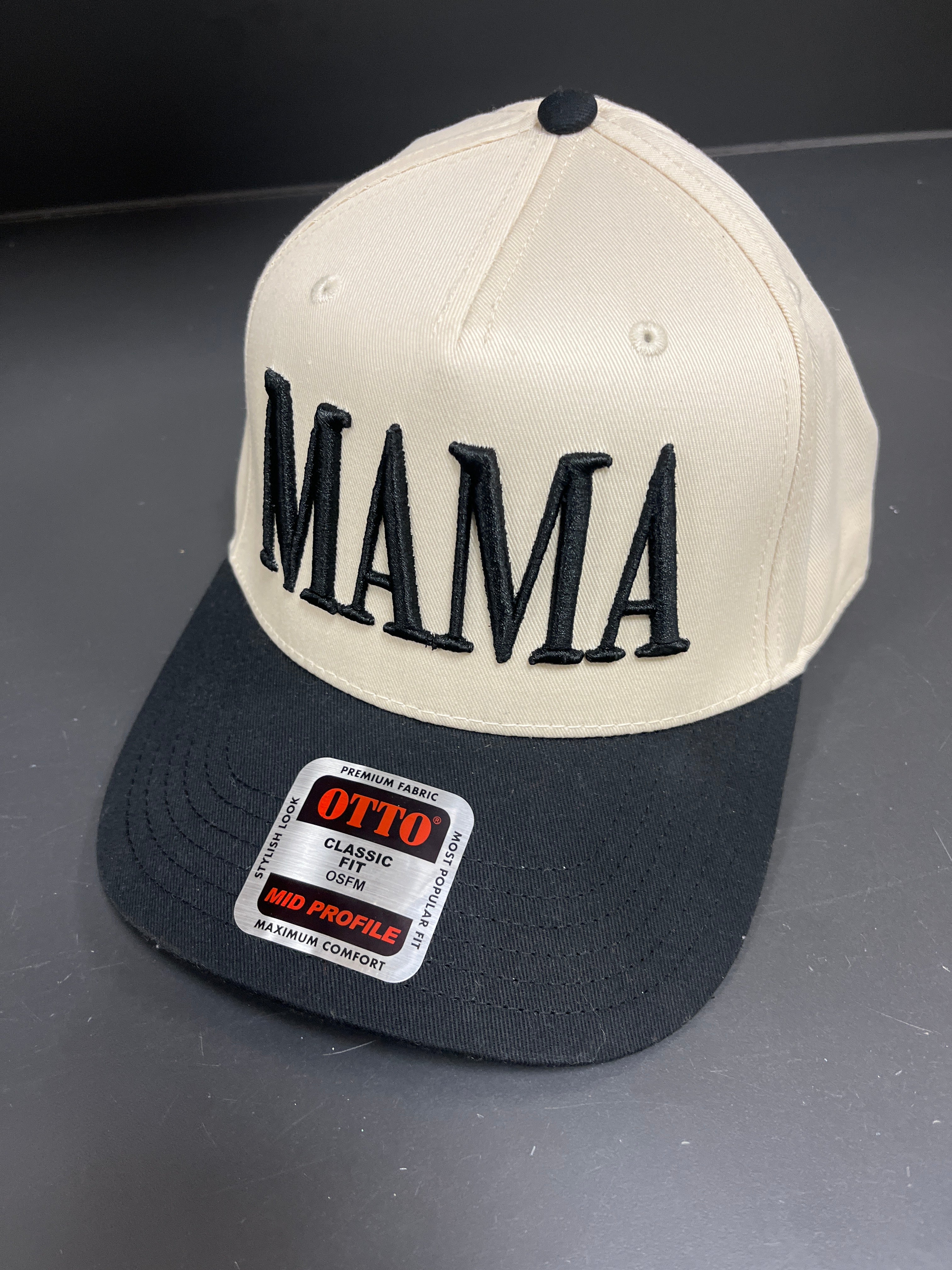 IVORY & BLACK HAT - MAMA