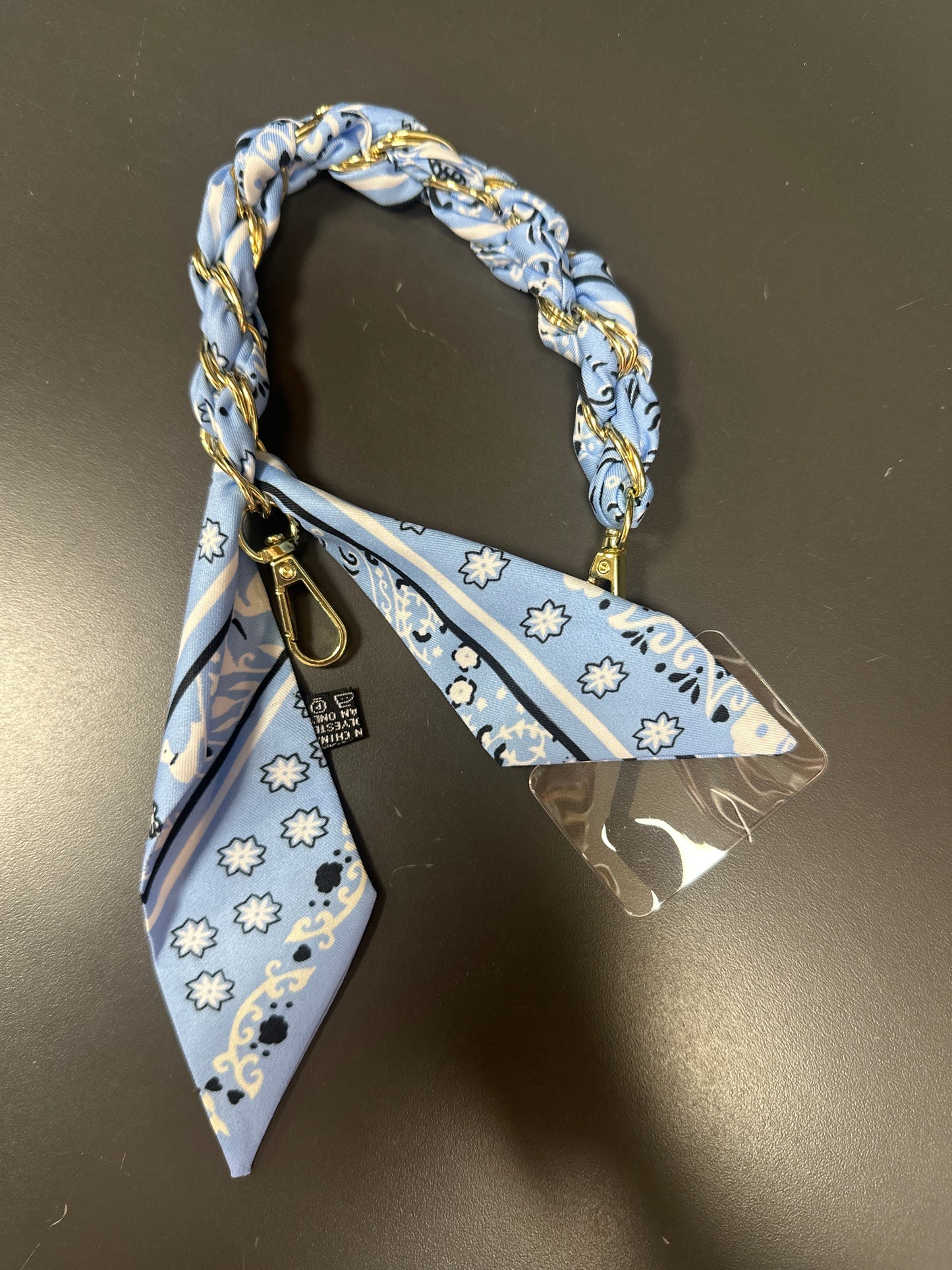 PURSE CHAIN W/SCARF