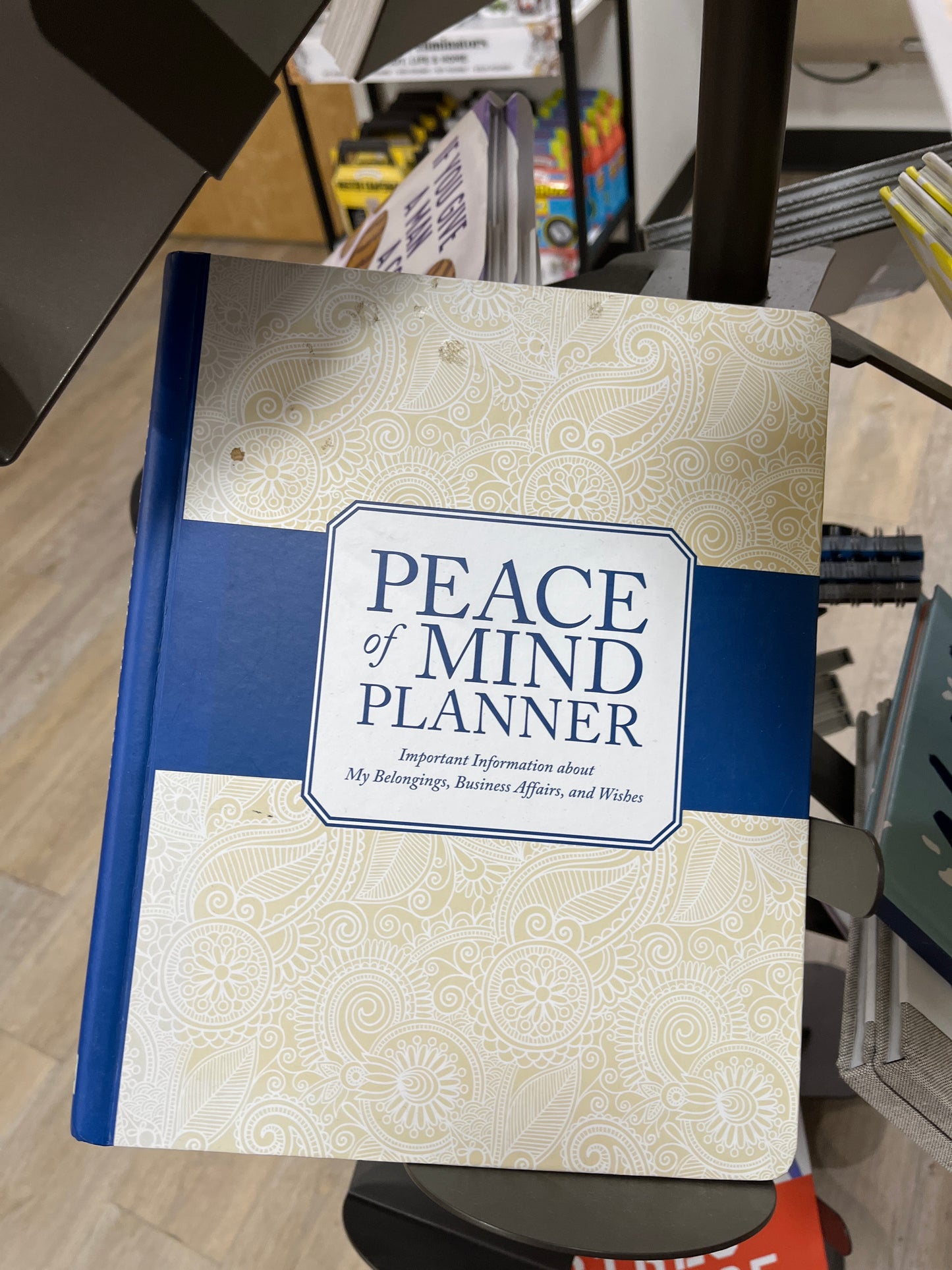 PEACE OF MIND PLANNER
