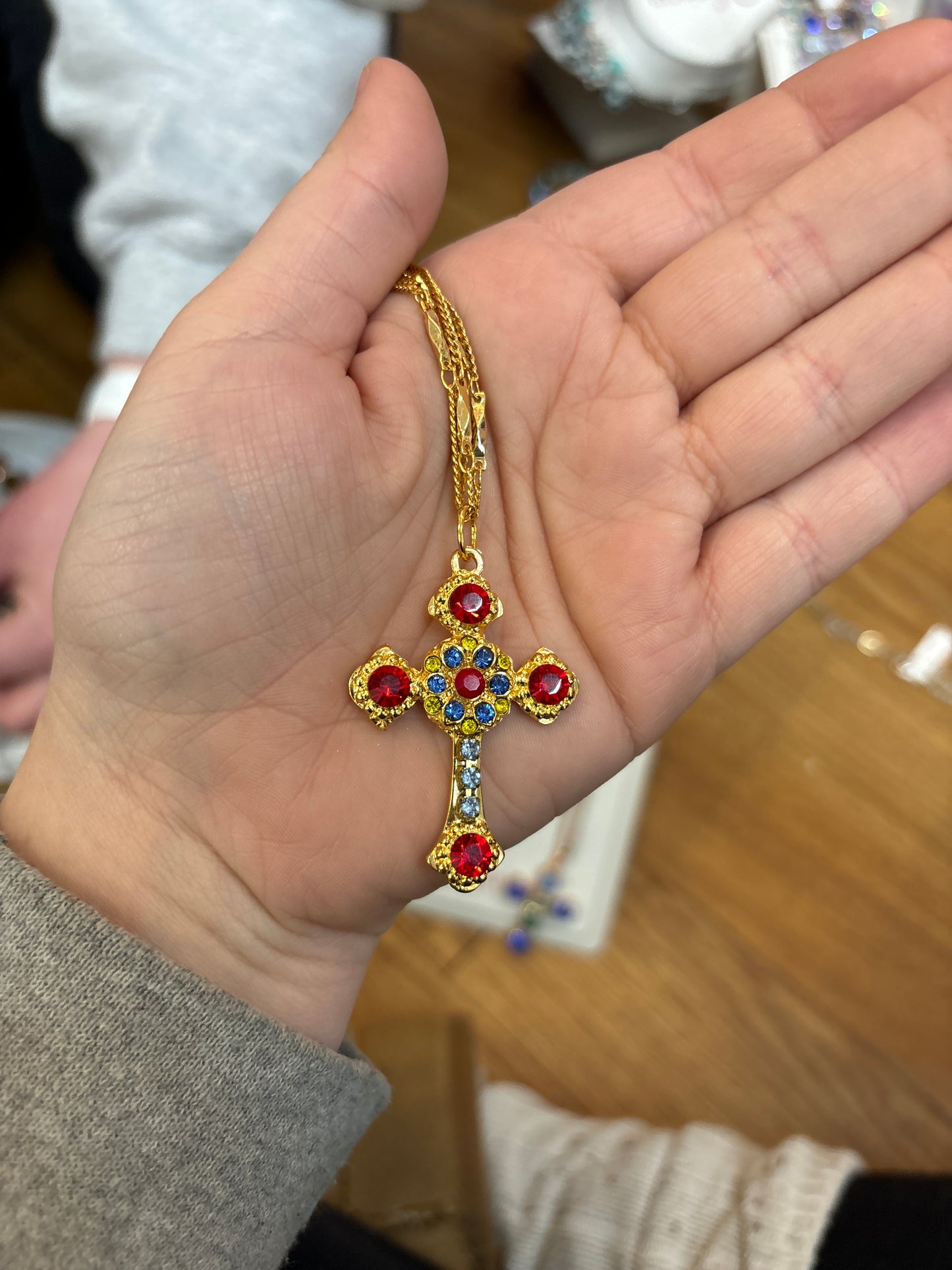 YG RED/BLUE/CHARTREUSE