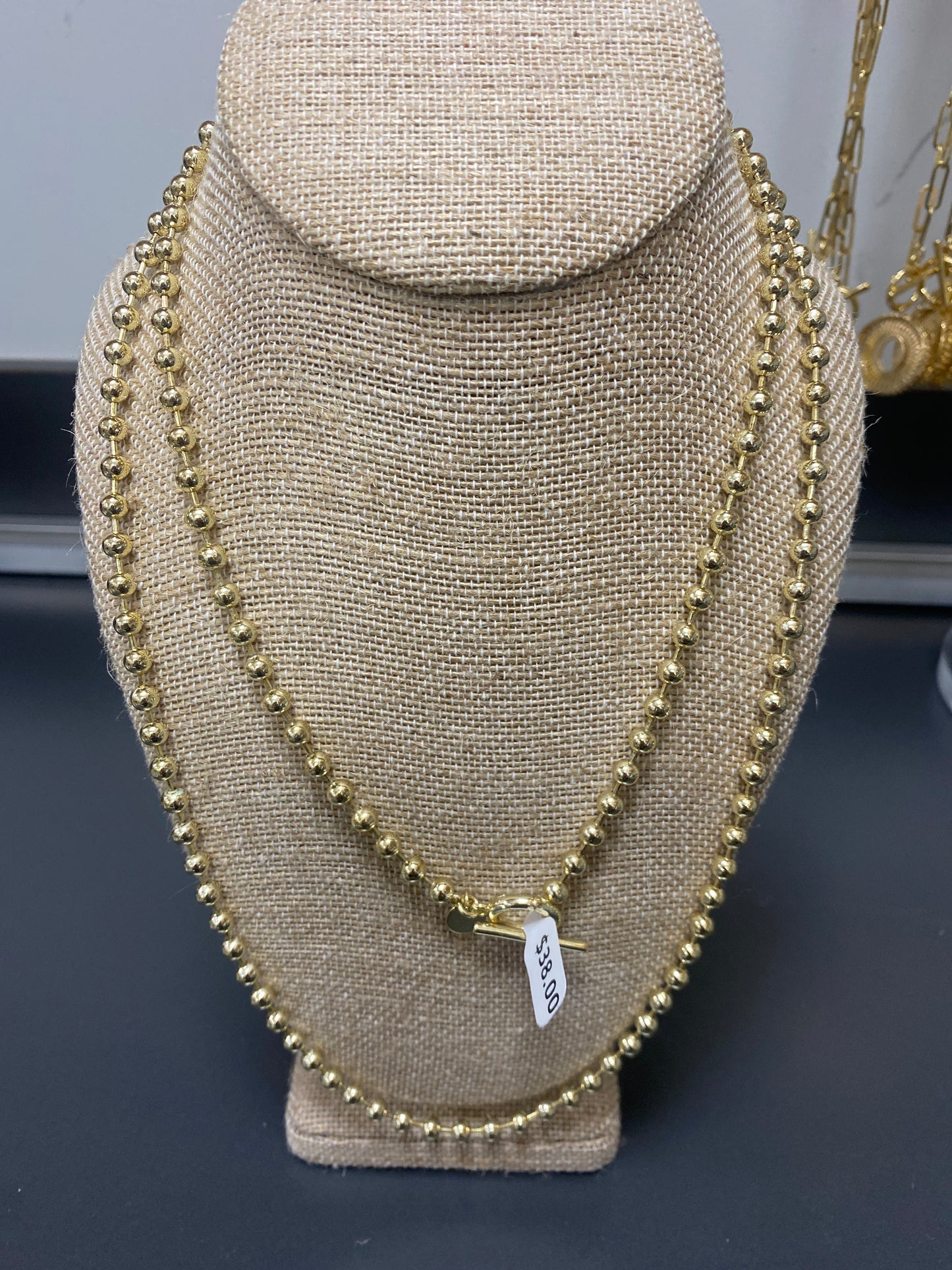 5MM BALL CHAIN WITH TOGGLE