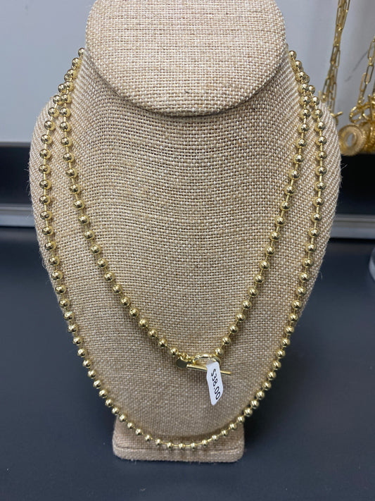 5MM BALL CHAIN WITH TOGGLE