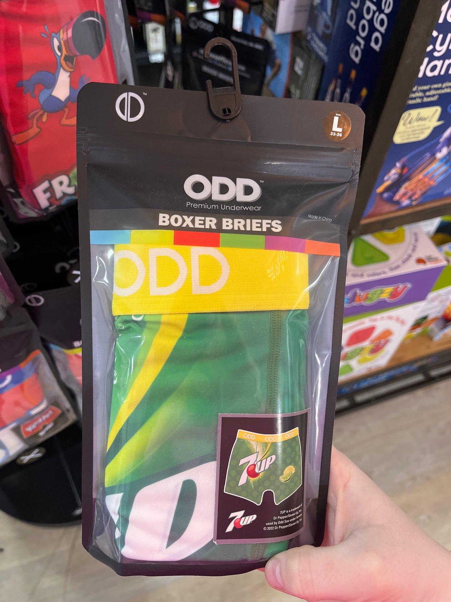 BOXER BRIEFS - 7UP - L