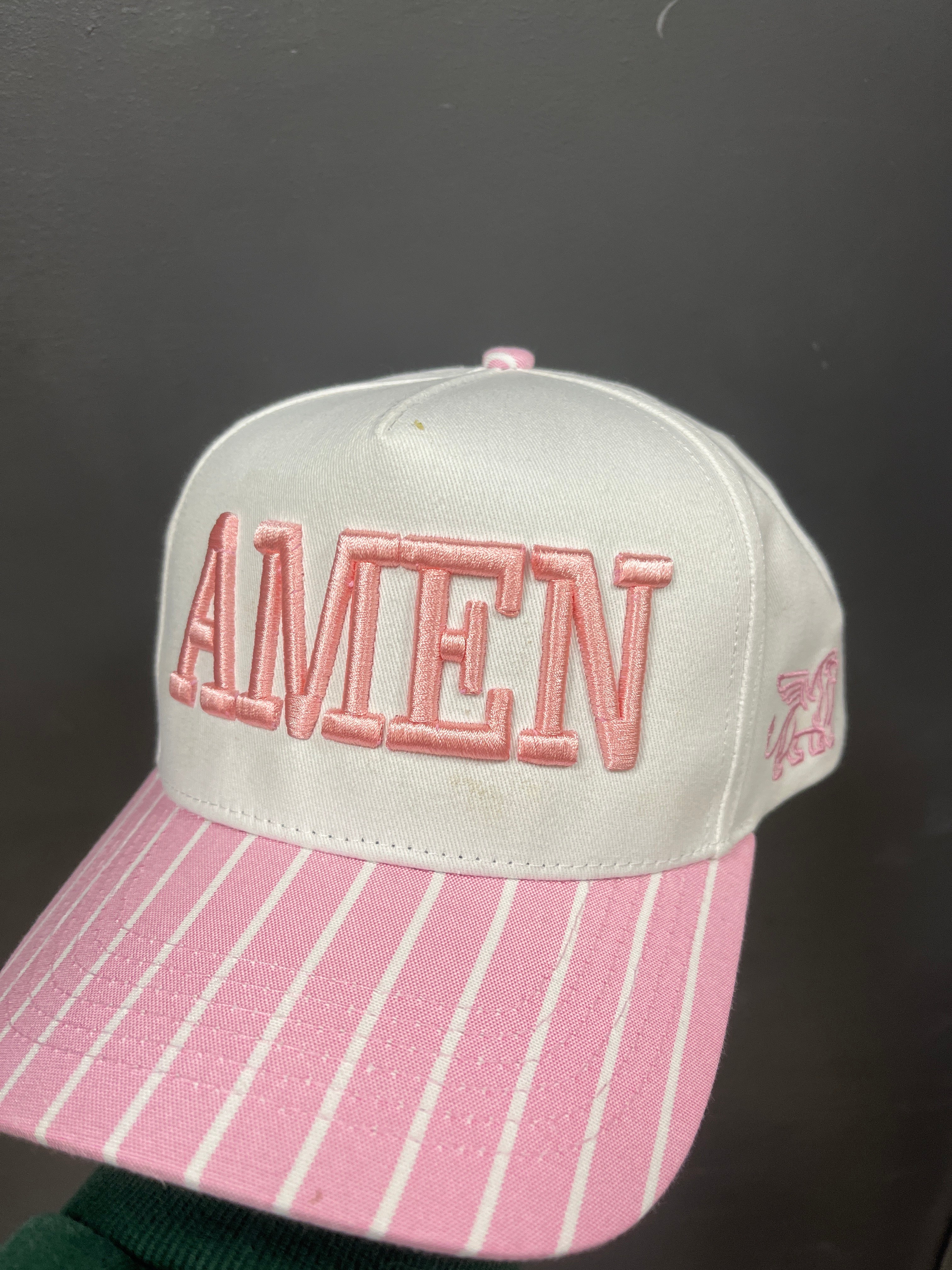 PINK STRIPED - AMEN