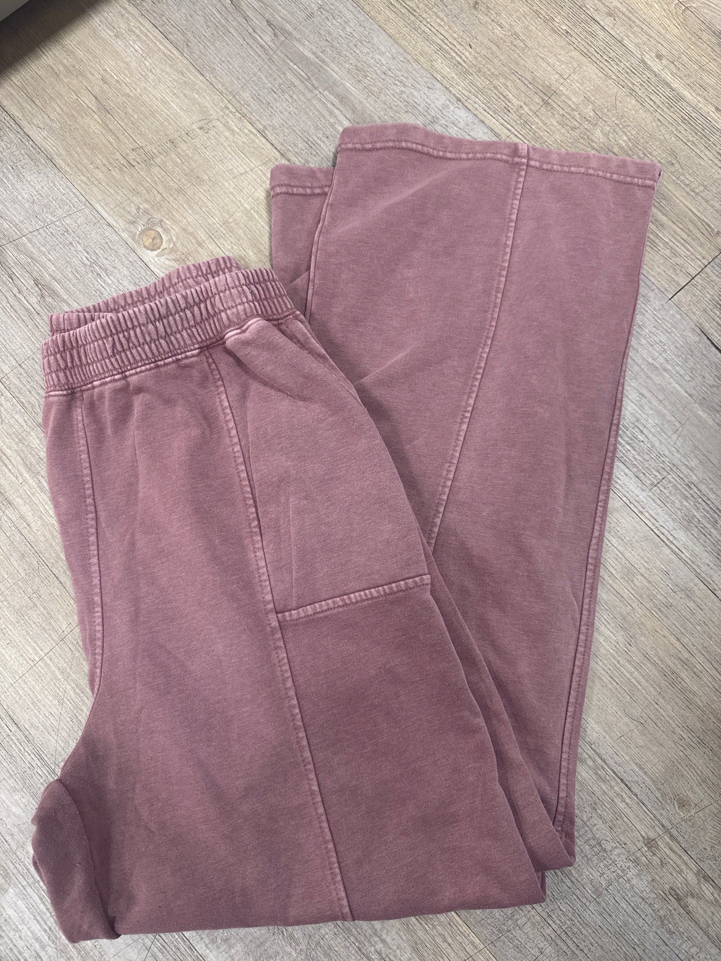 FRENCH TERRY PANTS - SPICED CHAI