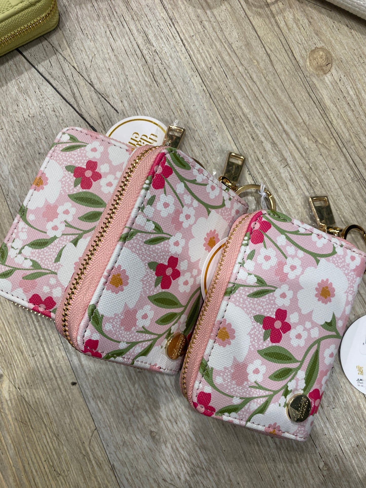 ZIP AROUND WALLET - FLORAL HAVEN PINK - Pharm Favorites by Economy Pharmacy