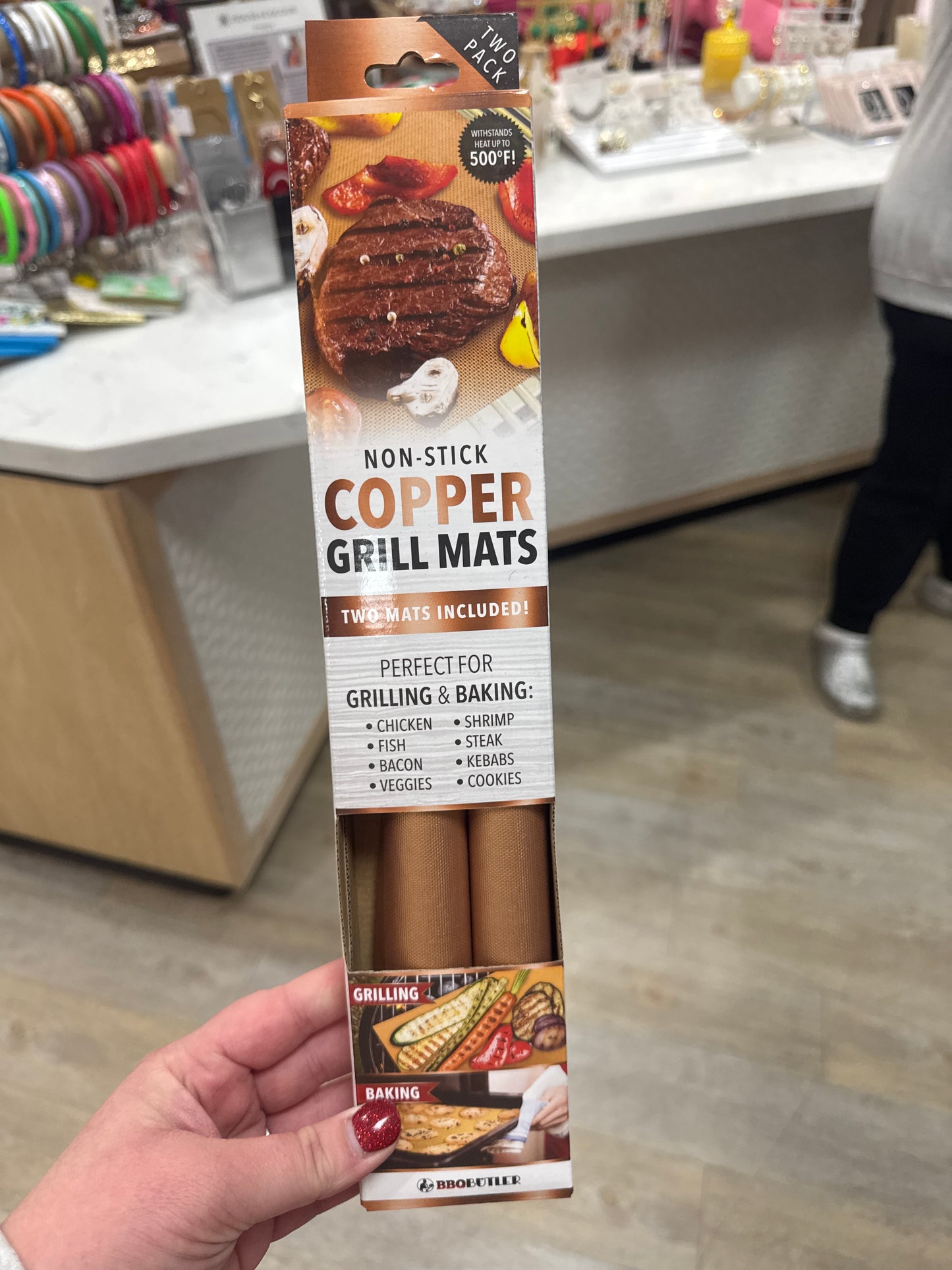 COPPER GRILL MATS - 2PK