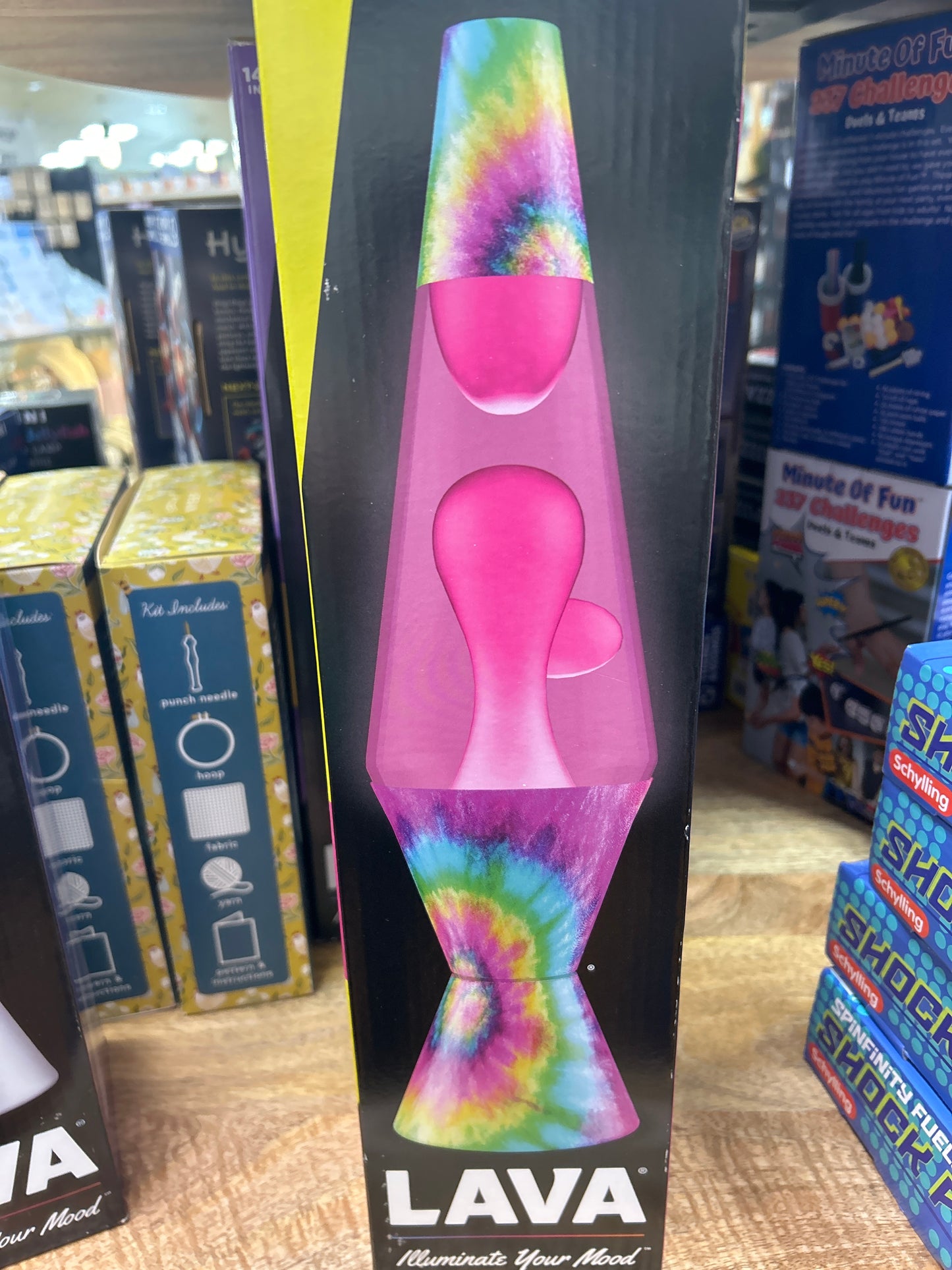 TYE DYE LAVA LAMP