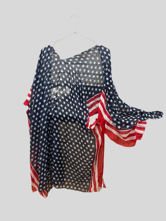 American Flag Kimono