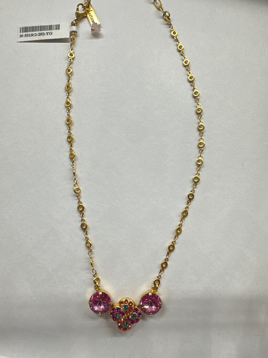 MARIANA NECKLACE-GOLD- MULTICOLOR