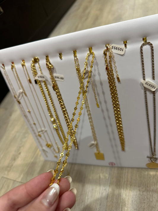 TIFFANY CHAIN - GOLD DIAMOND