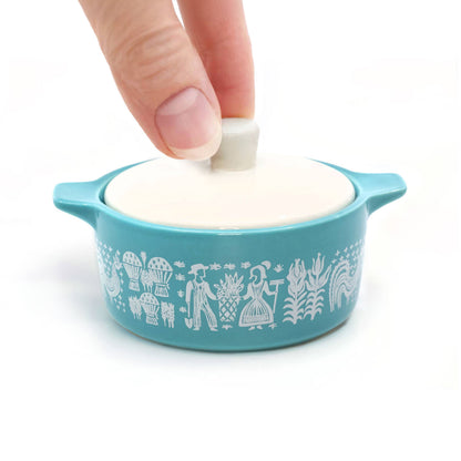BUTTERPRINT CERAMIC TRINKET BOX