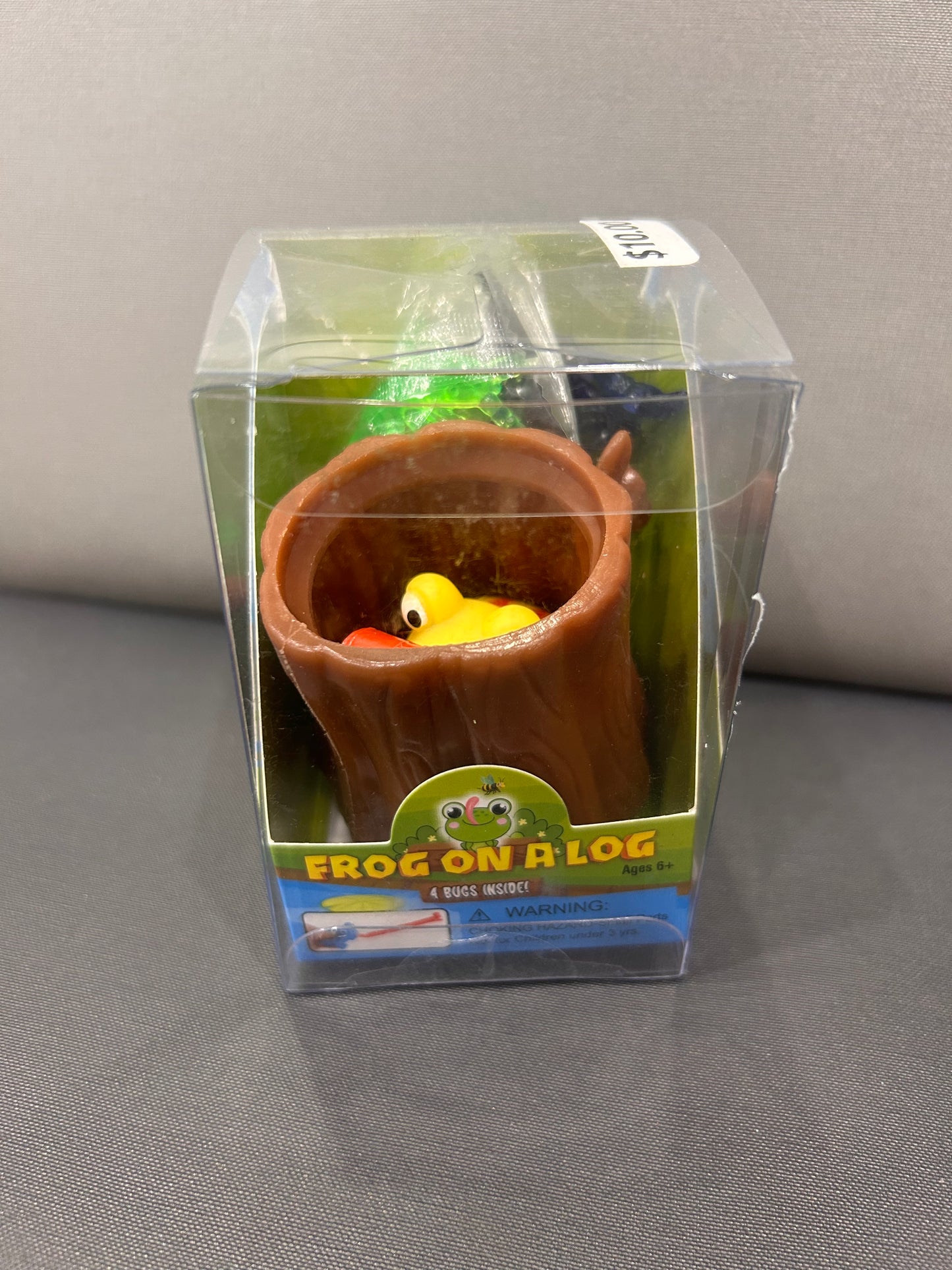FROG ON A LOG