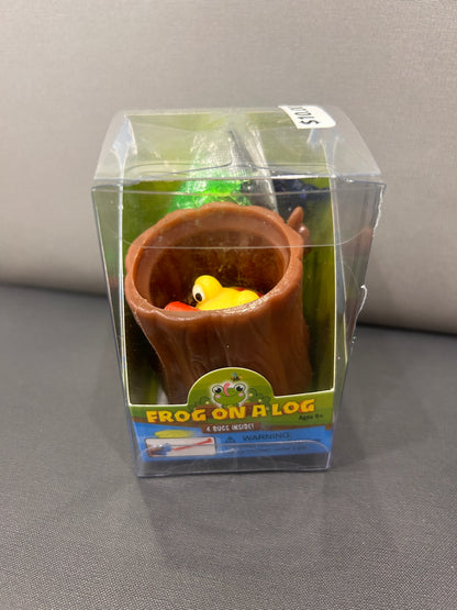 FROG ON A LOG