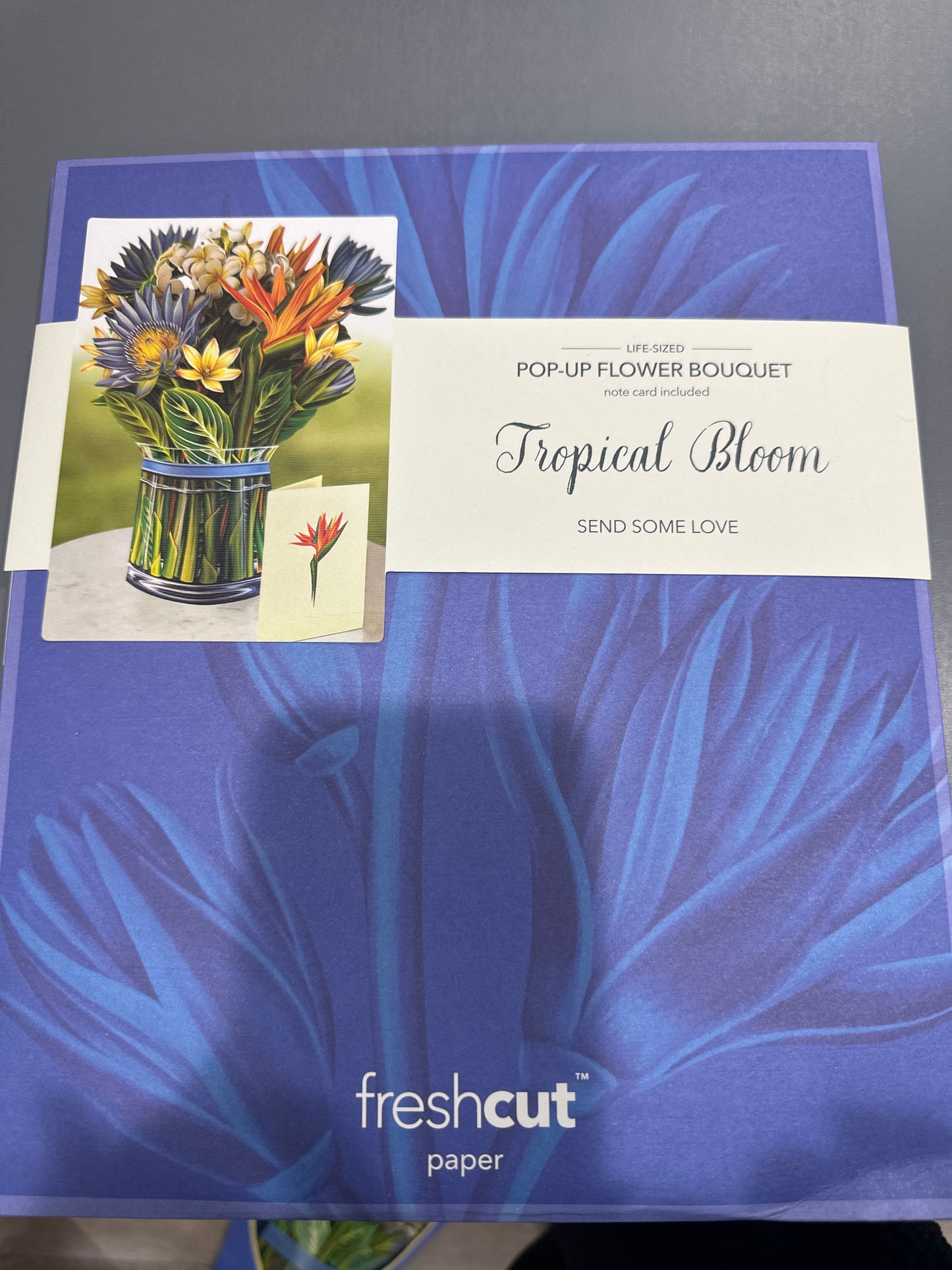 POP UP FLOWER BOUQUET - TROPICAL BLOOM