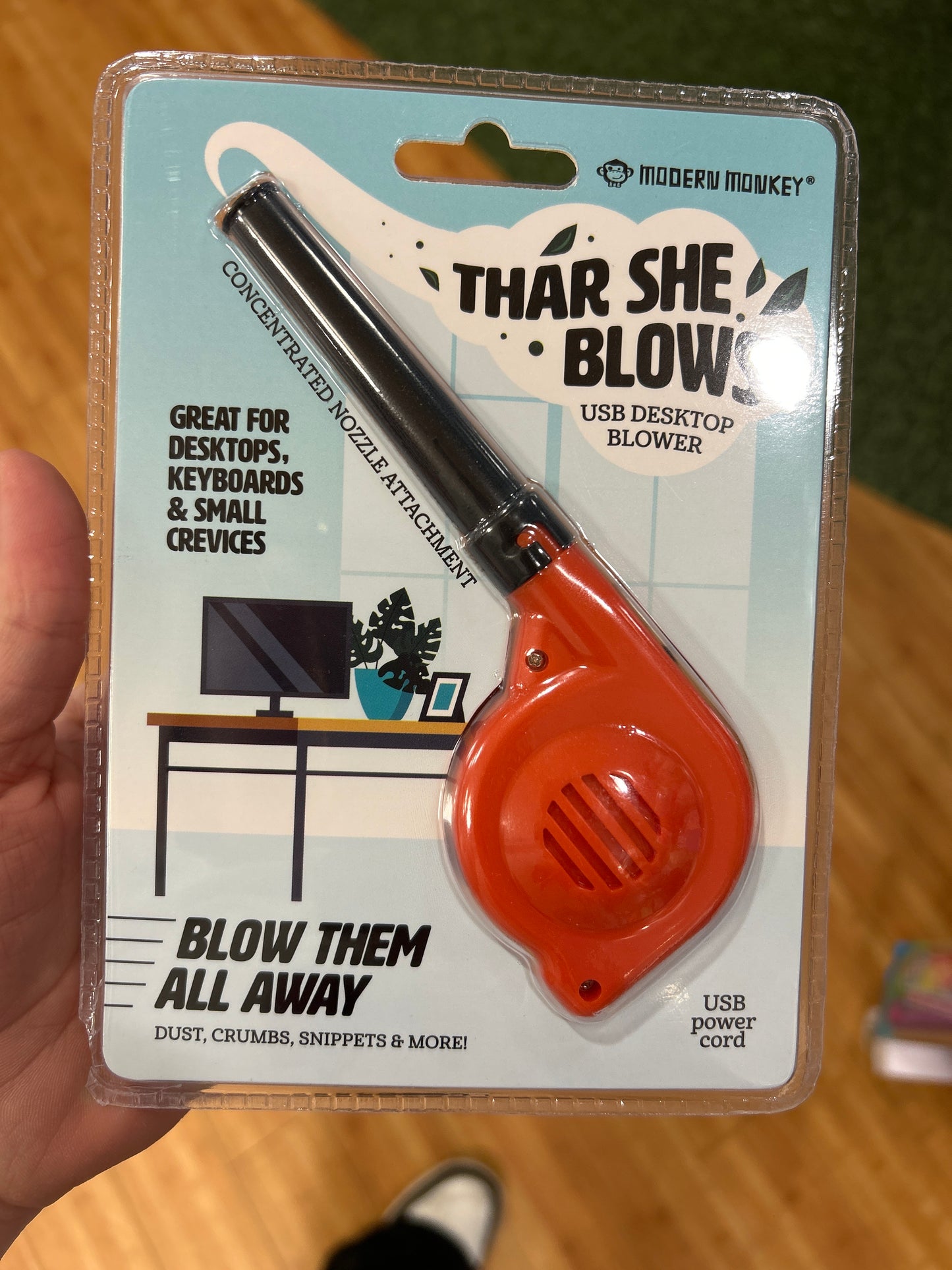 THAR SHE BLOWS USB DESKTOP BLOWER