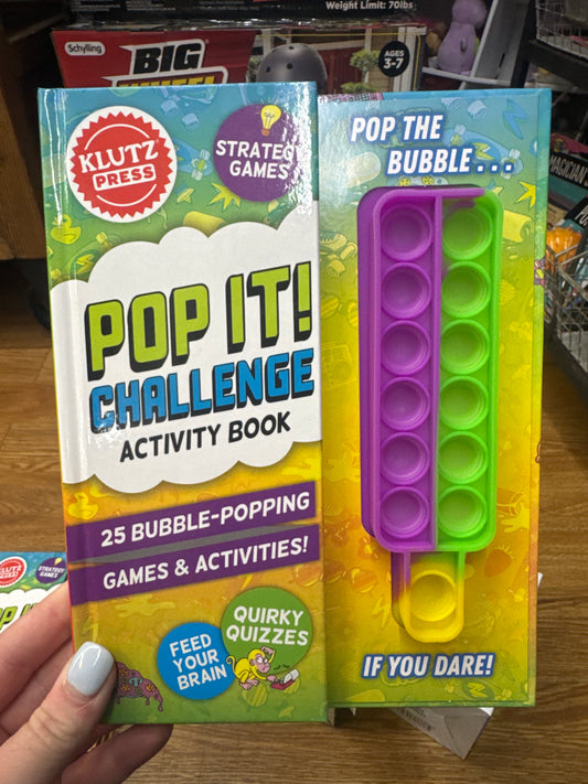 POP IT! CHALLENGE ACTIVITY BOOK