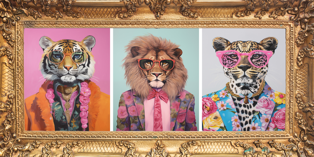 FUNKY FINDS trinket tray insert set of 5