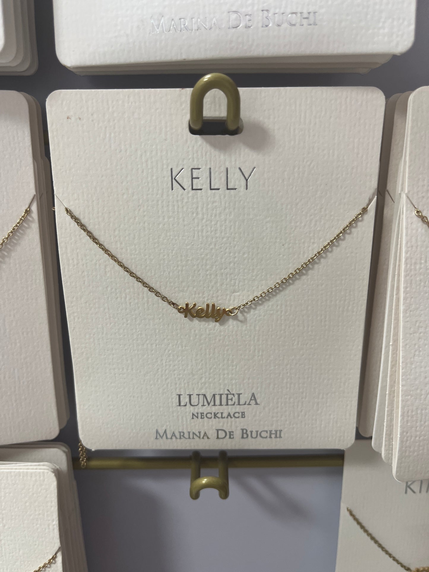 “KELLY” NAME NECKLACE