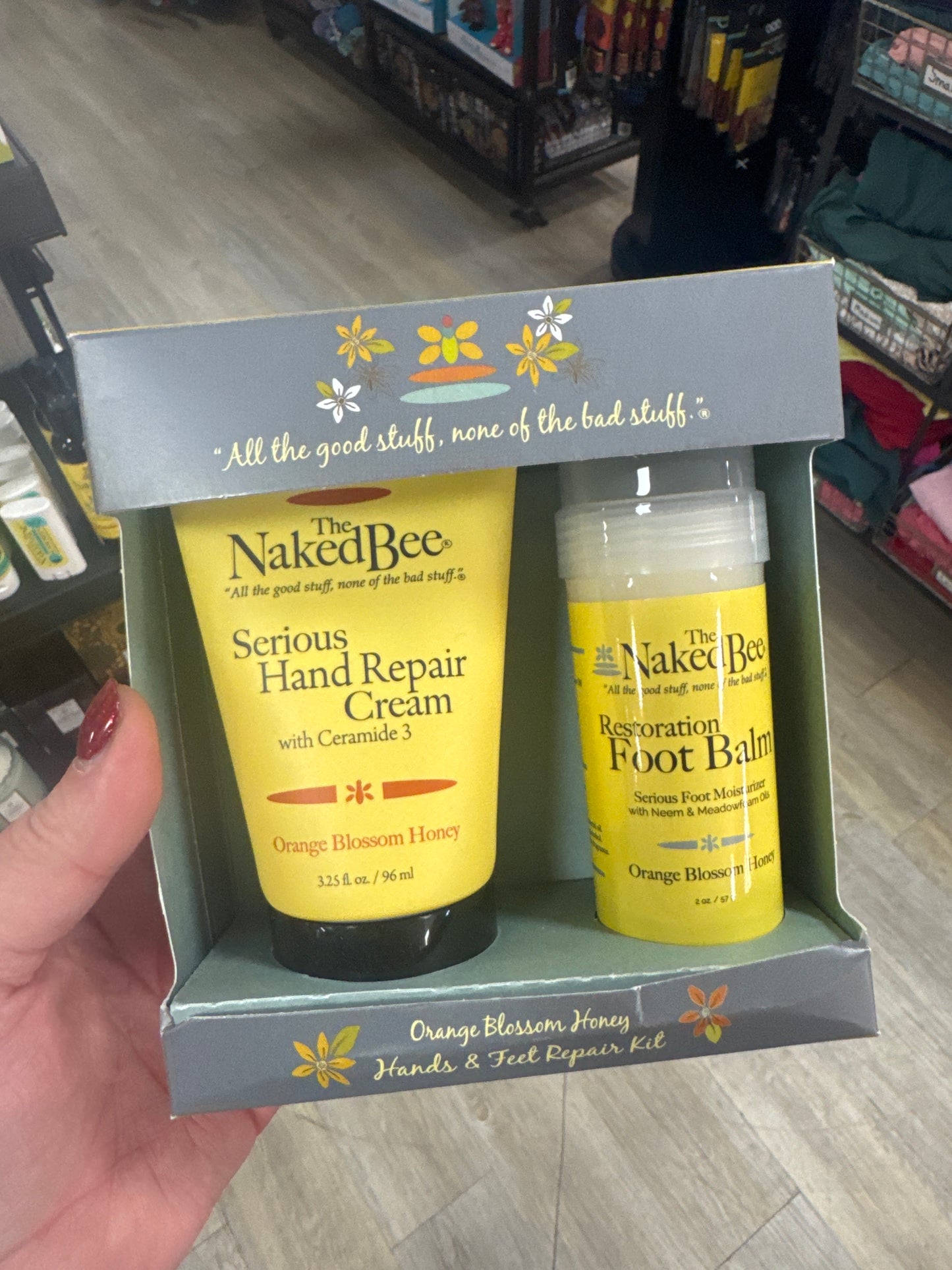 HANDS & FEET REPAIR KIT - ORANGE BLOSSOM HONEY