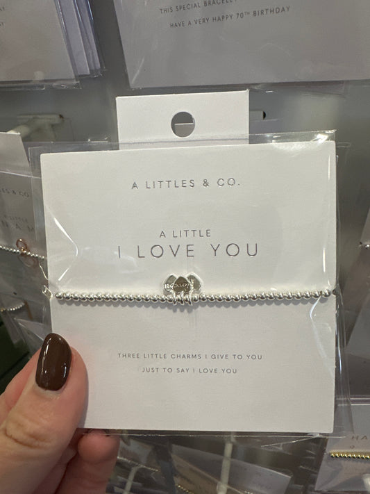 A LITTLE BRACELET - I LOVE YOU