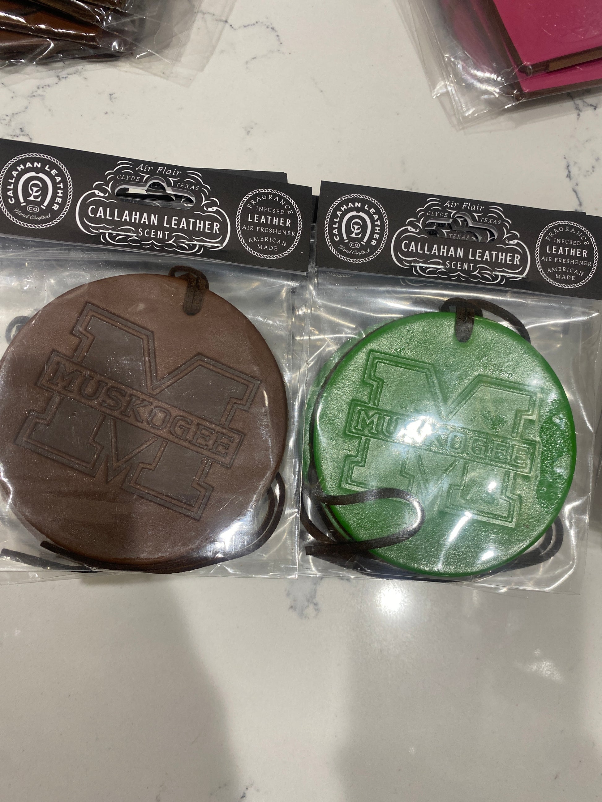 CALLAHAN LEATHER AIR FRESHENER - Pharm Favorites by Economy Pharmacy