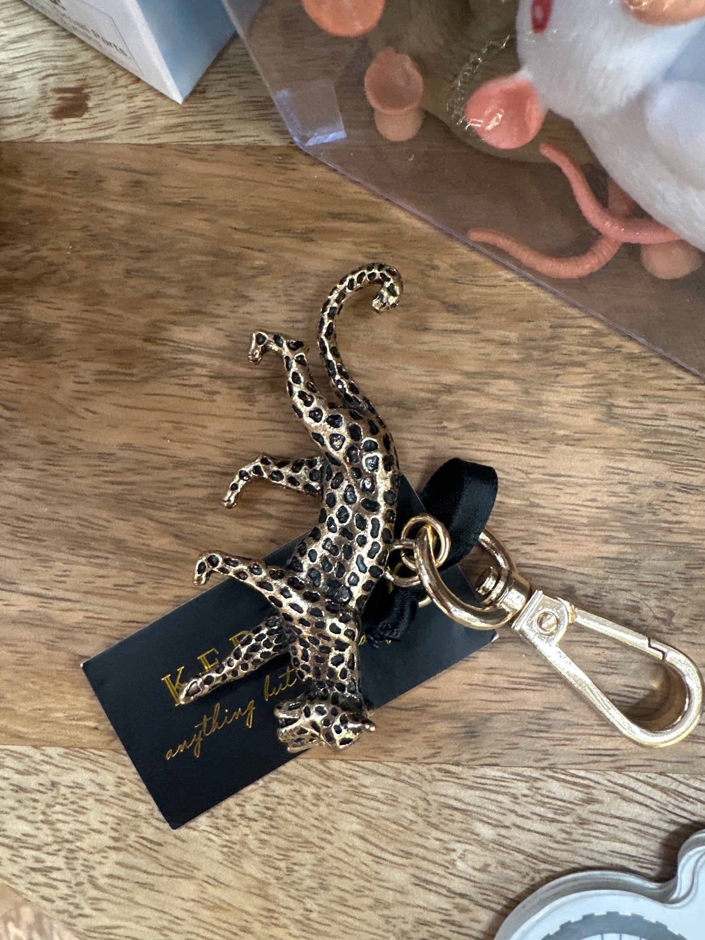 KEDZIE BAG & KEY CHARM