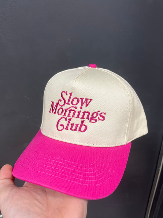 PINK/CREAM - SLOW MORNINGS CLUB