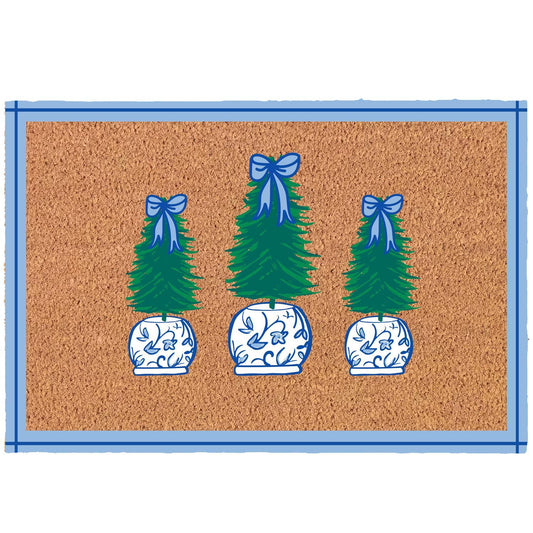 Door Mat Ginger Jar Joy