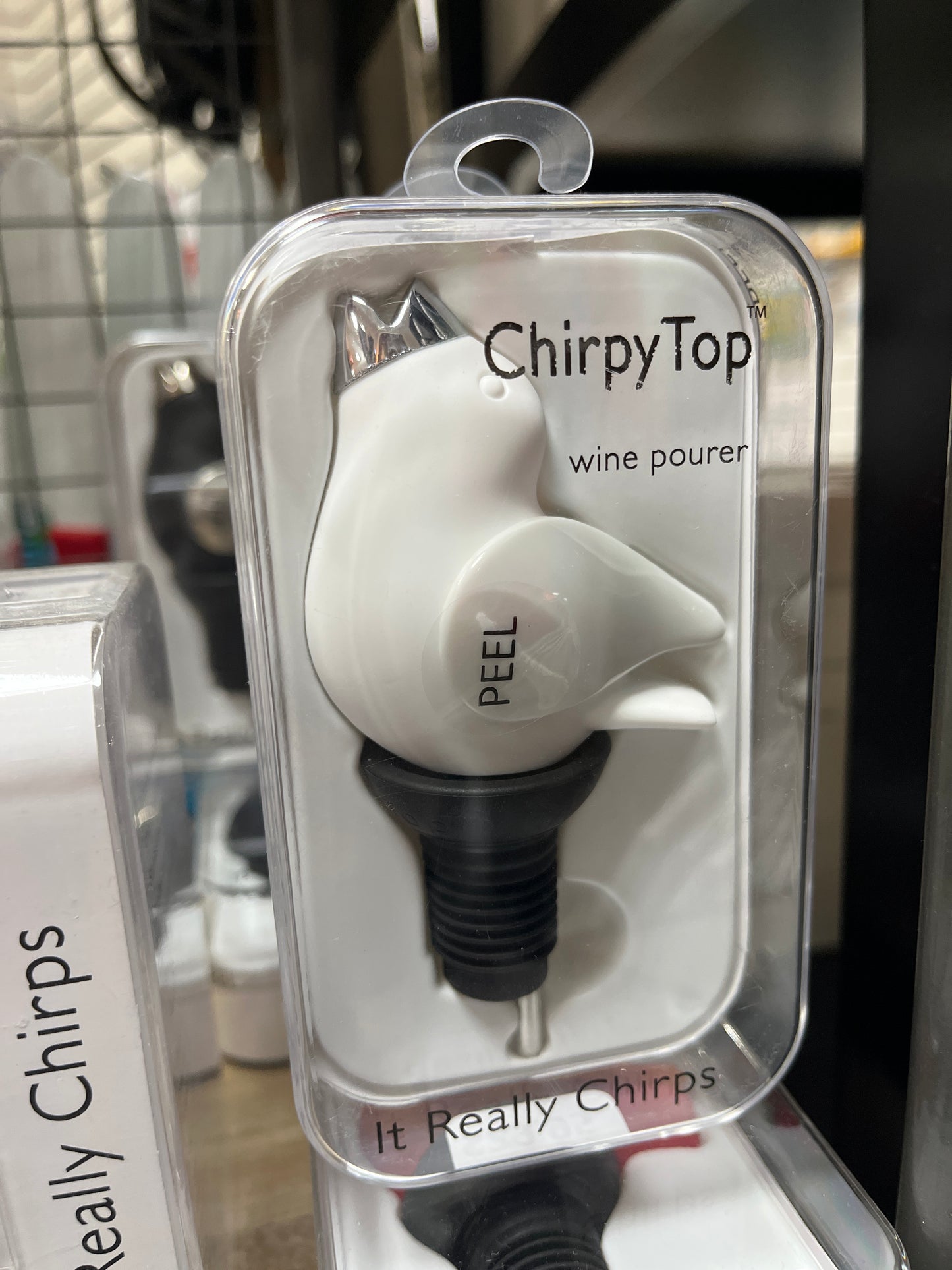 CHIRPY TOP - WHITE/WHITE