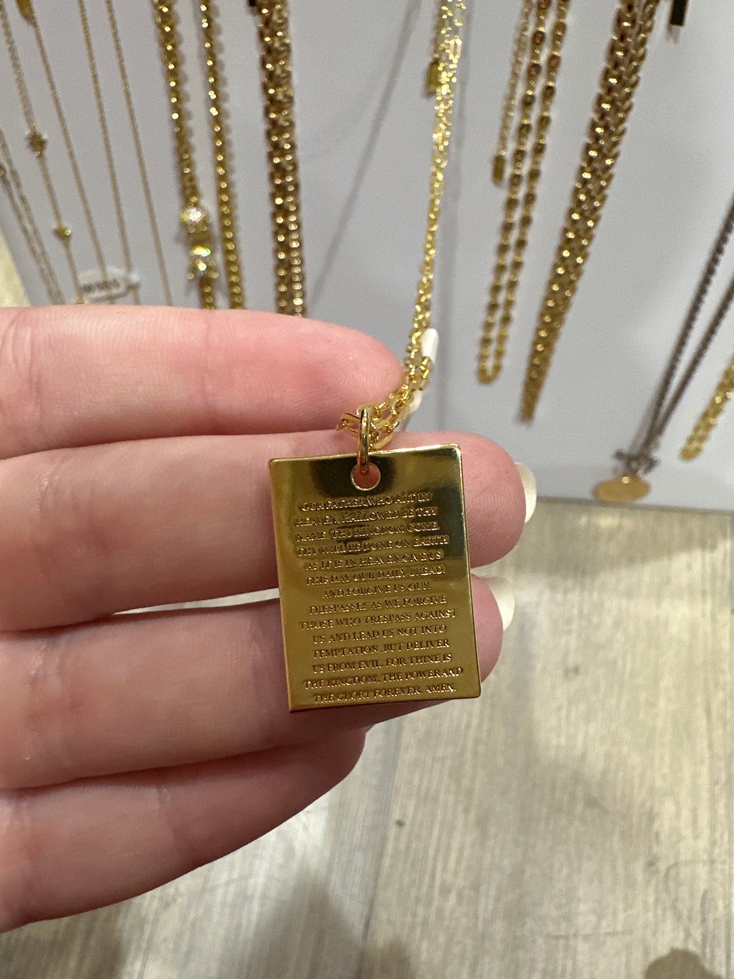 LORD'S PRAYER CHAIN