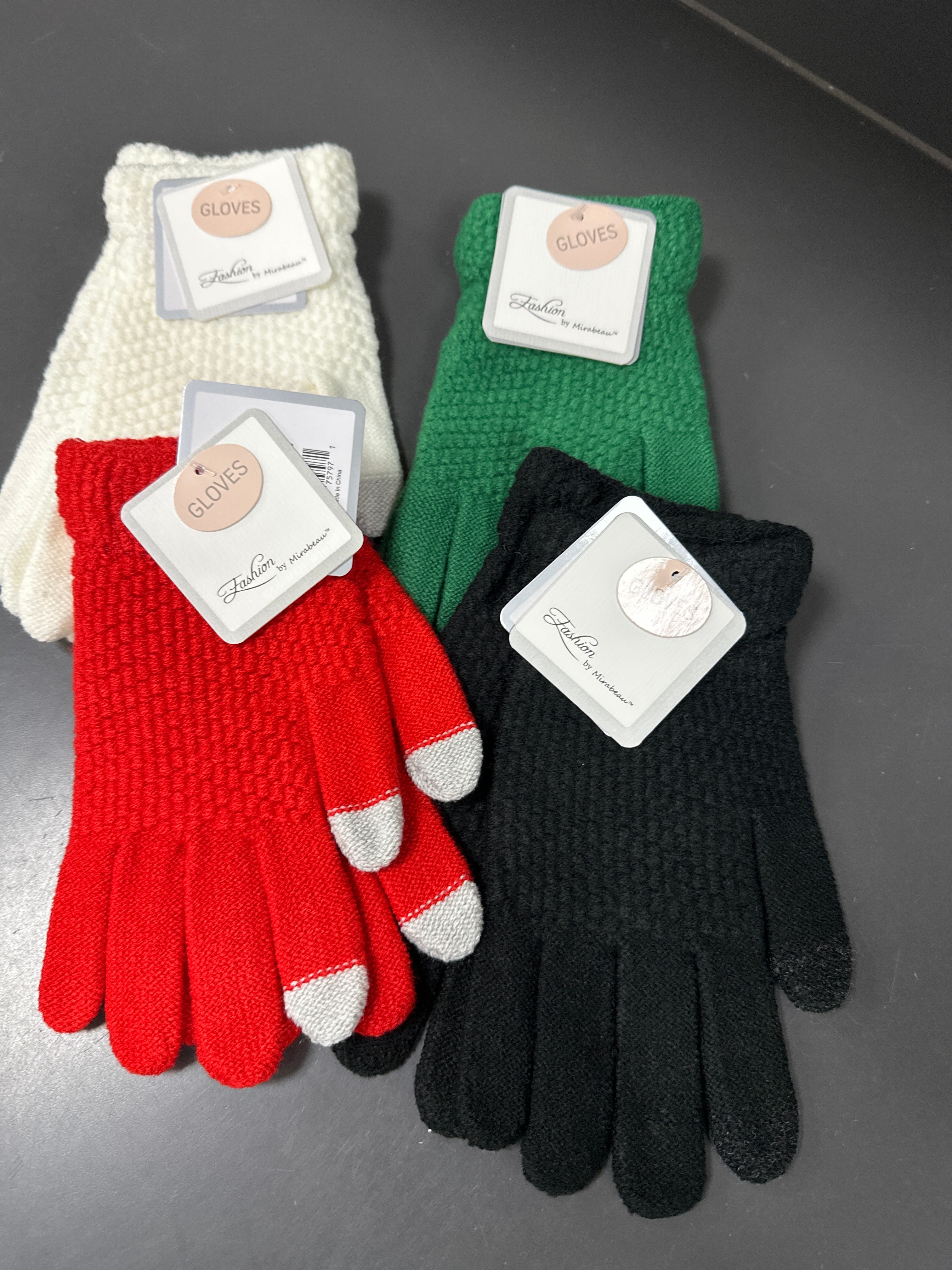 Holly Jolly Vibes Texting Gloves Assorted - Fashion by Mirabeau