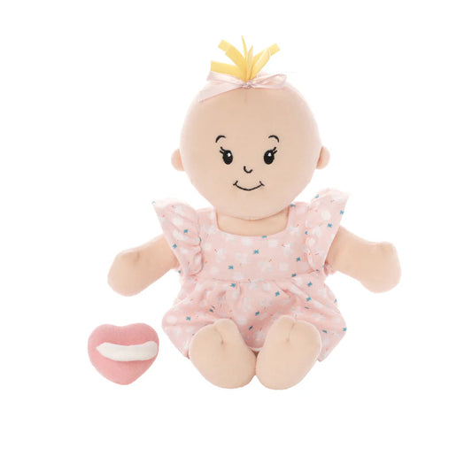 LOVE, STELLA DOLL PEACH WITH BLONDE TUFT