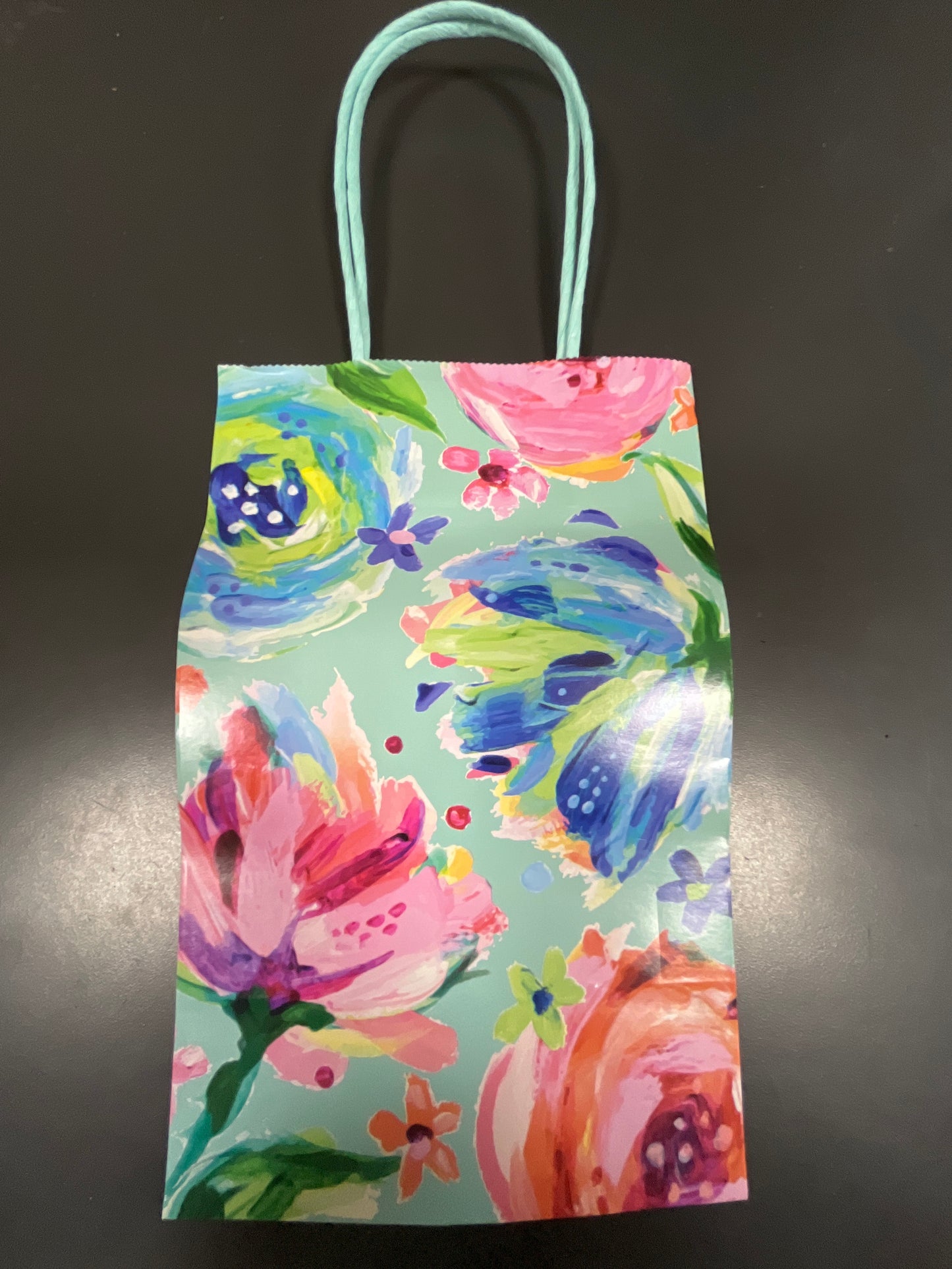 POSH PEONIES PAPER GIFT BAG