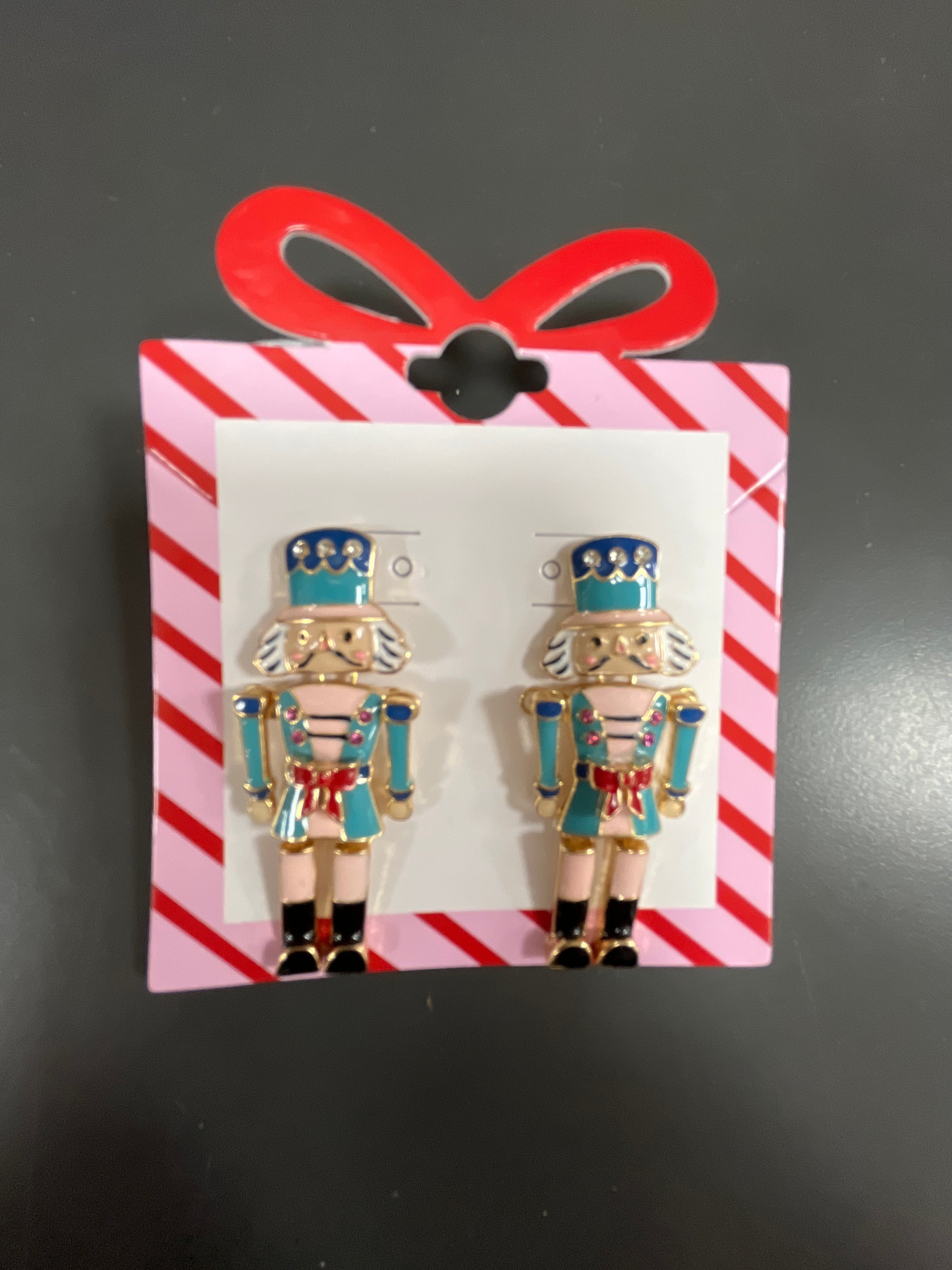 NUTCRACKER SOLDIER POST EARRINGS