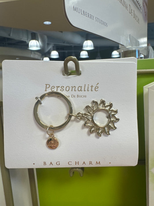BAG CHARM KEYCHAIN - SUN