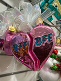 CHRISTMAS ORNAMENT - BFF HEARTS