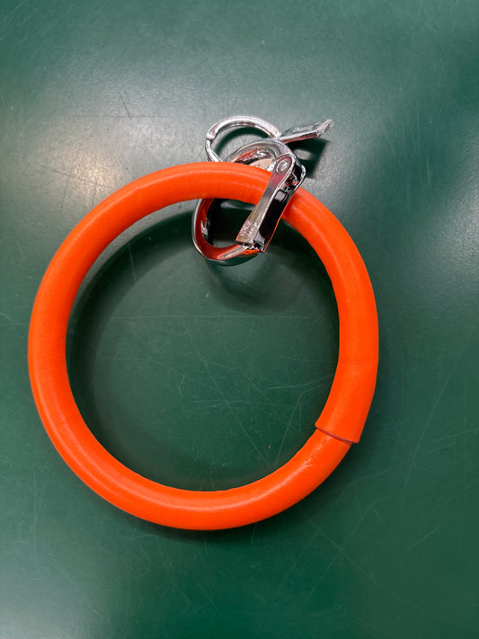 ORANGE CRUSH LEATHER O-RING
