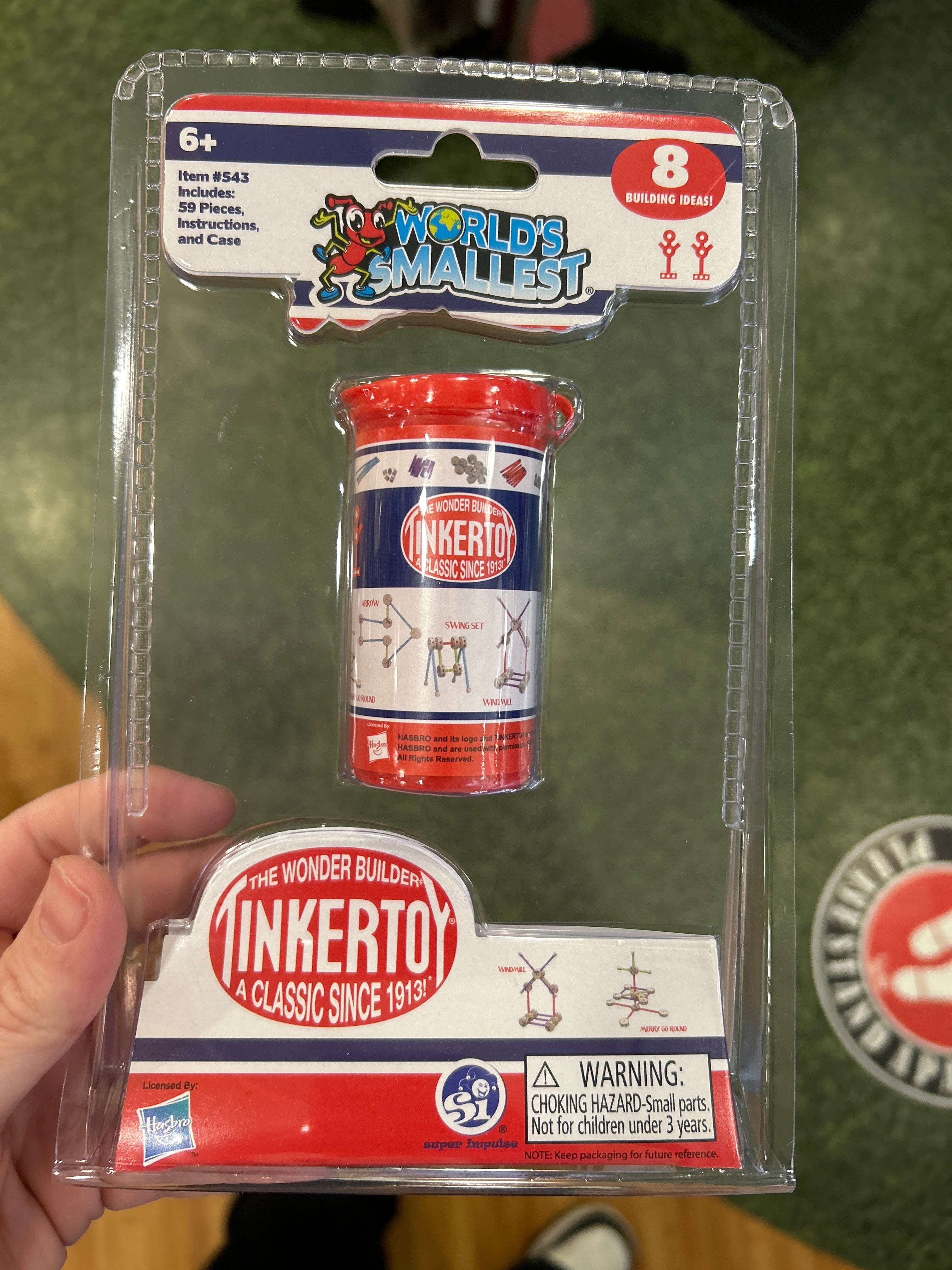 WORLDS SMALLEST TINKER TOY