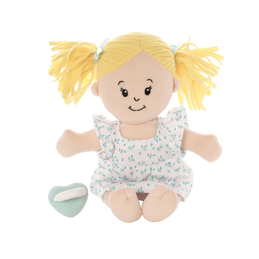 LOVE, STELLA DOLL PEACH WITH BLONDE PIGTAILS