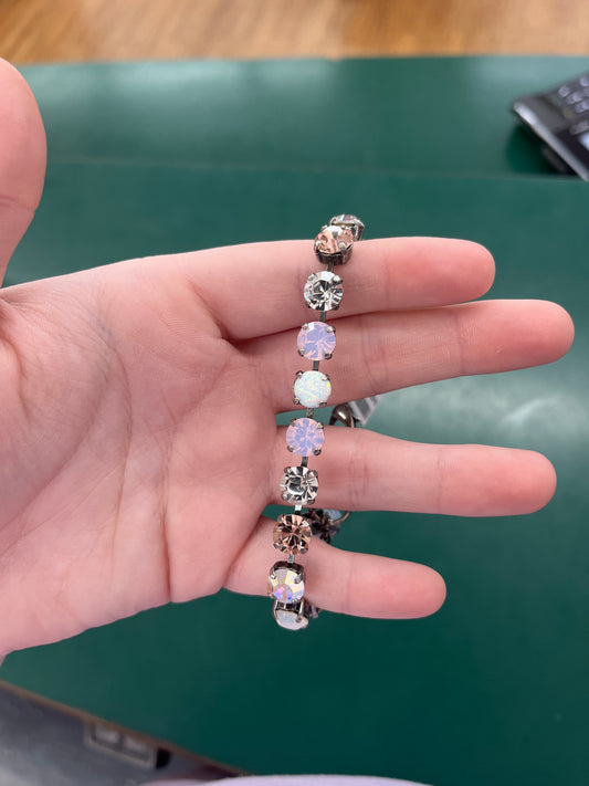 SNOWFLAKE SLVR BRCLT