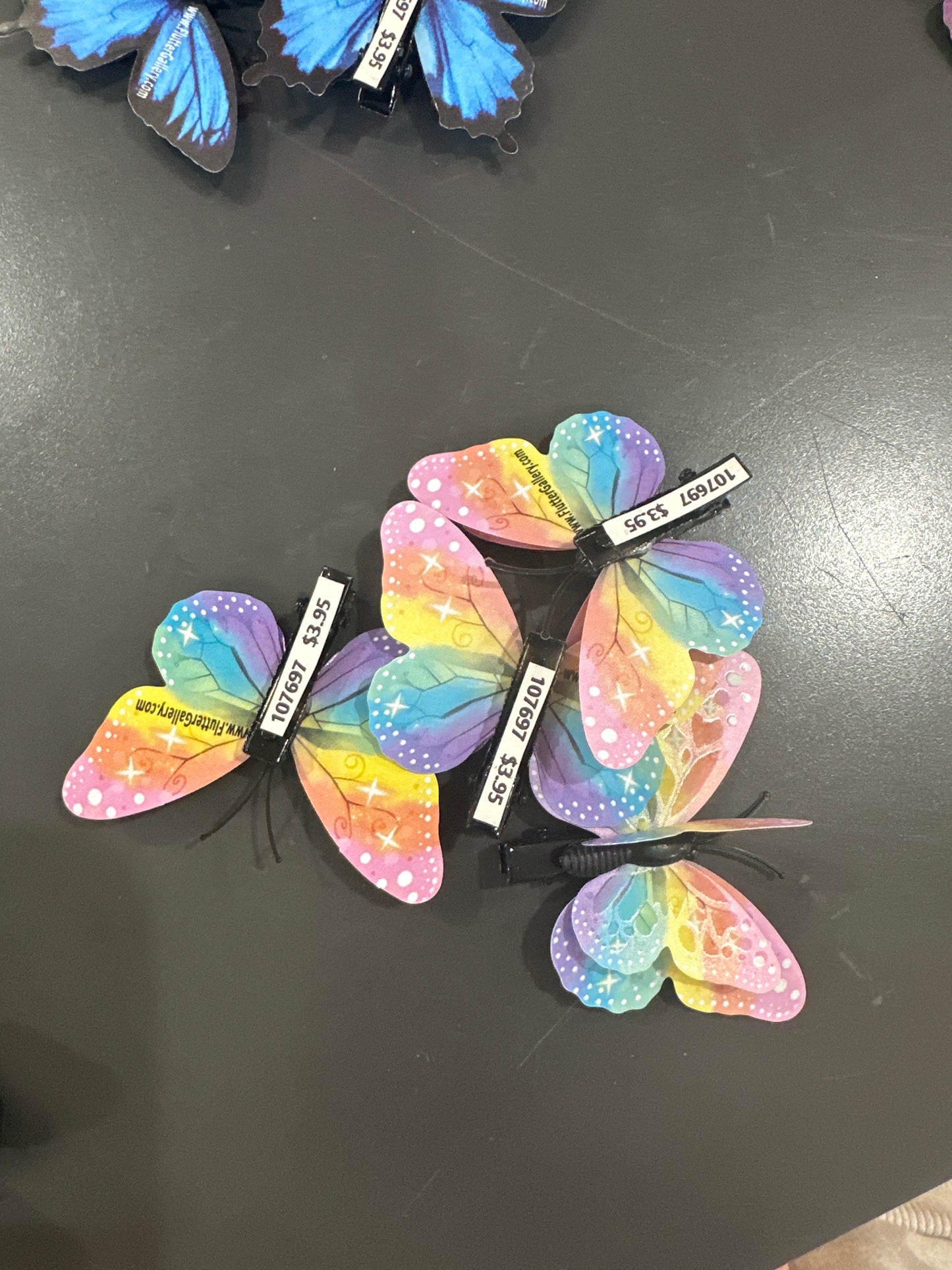 CLIP ON BUTTERFLY - SMALL