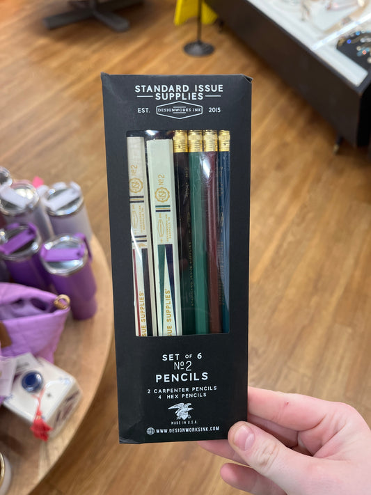 MULTI STANDARD ISSUE 2 CARPENTER 2 HEX PENCIL SET - Pharm Favorites by Economy Pharmacy