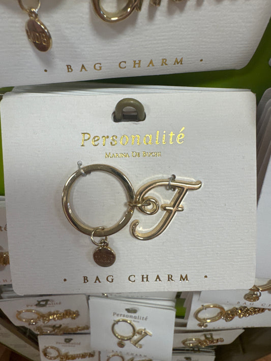 BAG CHARM KEYCHAIN - F