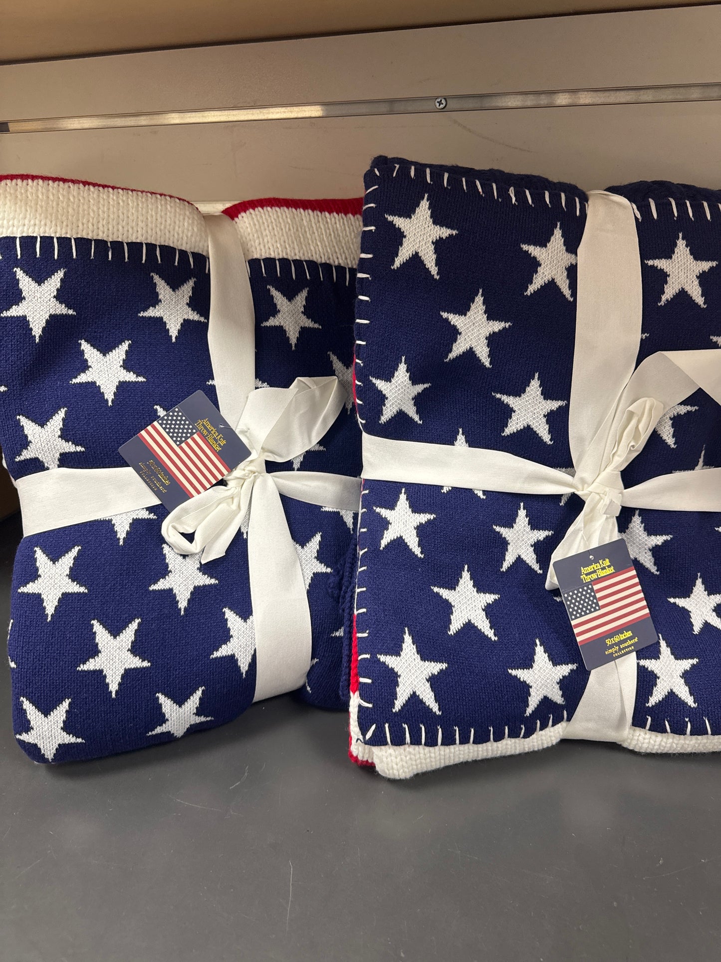 SIMPLY SOUTHERN USA FLAG BLANKET
