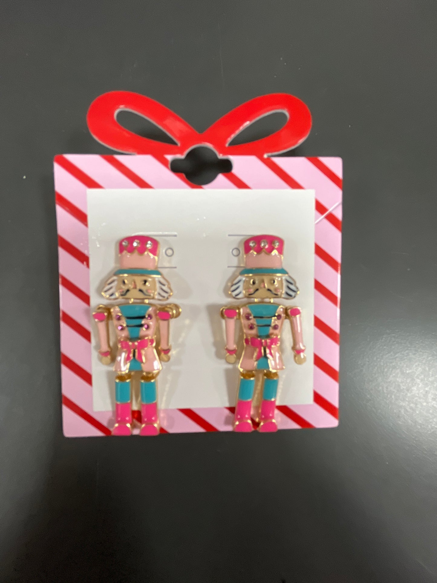NUTCRACKER SOLDIER POST EARRINGS