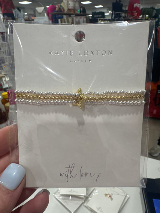LILA - GOLD STAR - SILVER & GOLD BRACELETS