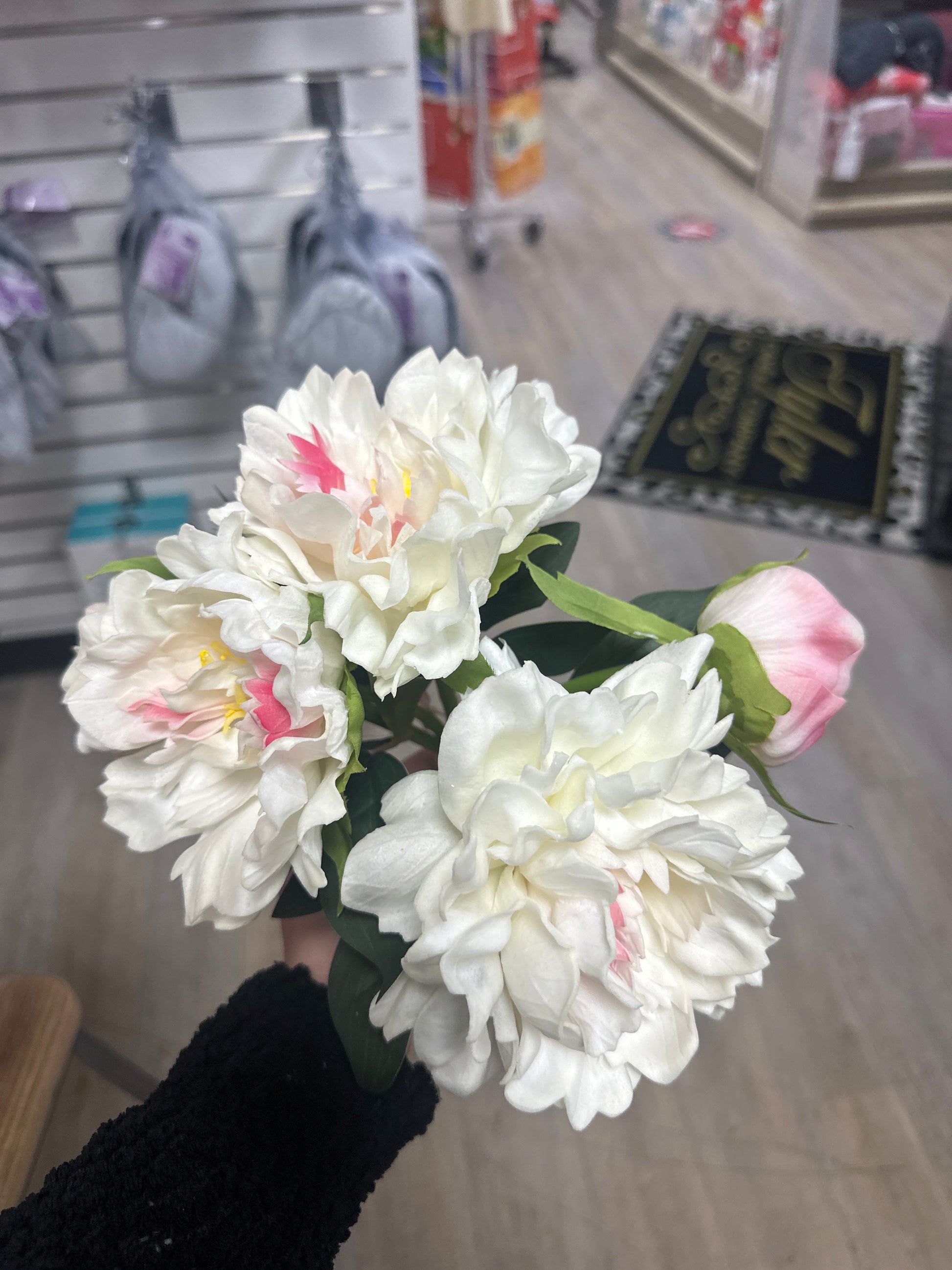 11.5" REAL TOUCH PEONY BUNDLE - Pharm Favorites by Economy Pharmacy